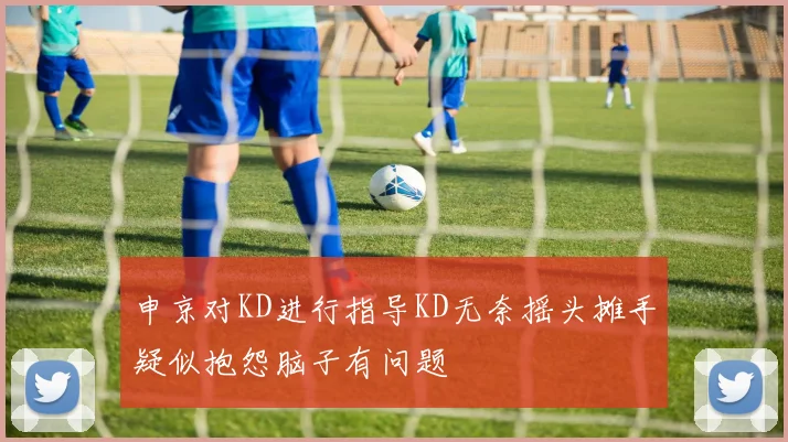 申京对KD进行指导KD无奈摇头摊手疑似抱怨脑子有问题